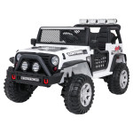 Elektrické autíčko Jeep BEAST 4x4 - MP3 - biele